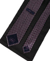 BRIONI - Navy Silver & Pink Geometric Print Tie