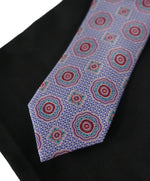 Brioni - Pastel Purple & Pink Medallion Print Tie