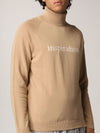 $495 ELEVENTY - CASHMERE / WOOL Camel "INSPIRED" Turtleneck Sweater- M