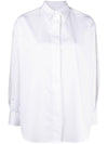 $495 ELEVENTY - White Puff Open Sleeve Dress Shirt Cotton - 8 / 46