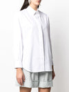 $495 ELEVENTY - White Puff Open Sleeve Dress Shirt Cotton - 6 / 44