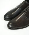 CANALI -  Classic Leather Round Toe Derbys - 8