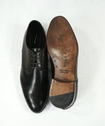 CANALI -  Classic Leather Round Toe Derbys - 8