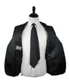 CANALI - Black Wool Notch Lapel Tuxedo Suit -  40S