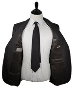 CANALI - Brown & Blue Micro Check Plaid “Travel” Suit - 40L
