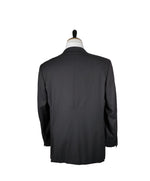 CANALI - Charcoal Virgin Wool Solid Suit - 48R