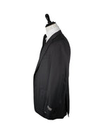 CANALI - Charcoal Virgin Wool Solid Suit - 48R