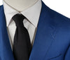 CANALI - “Exclusive” Royal Blue Cobalt Houndstooth Super 150’s Suit - 42S