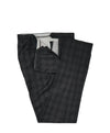 CANALI -  Gray Plaid Notch Lapel Suit - 42R