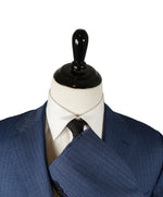 CANALI - Medium Blue Textured Striped “Impeccabile" Suit- 44L