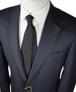 CANALI - Rare Navy Blue Tipped Tuxedo Suit “Water Resistant” Collection - 44R