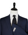 CANALI - Textured Check Blue On Blue Suit - 42R
