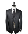 CANALI - Wide Peak Lapel Diamond Weave Textured Suit - 44R