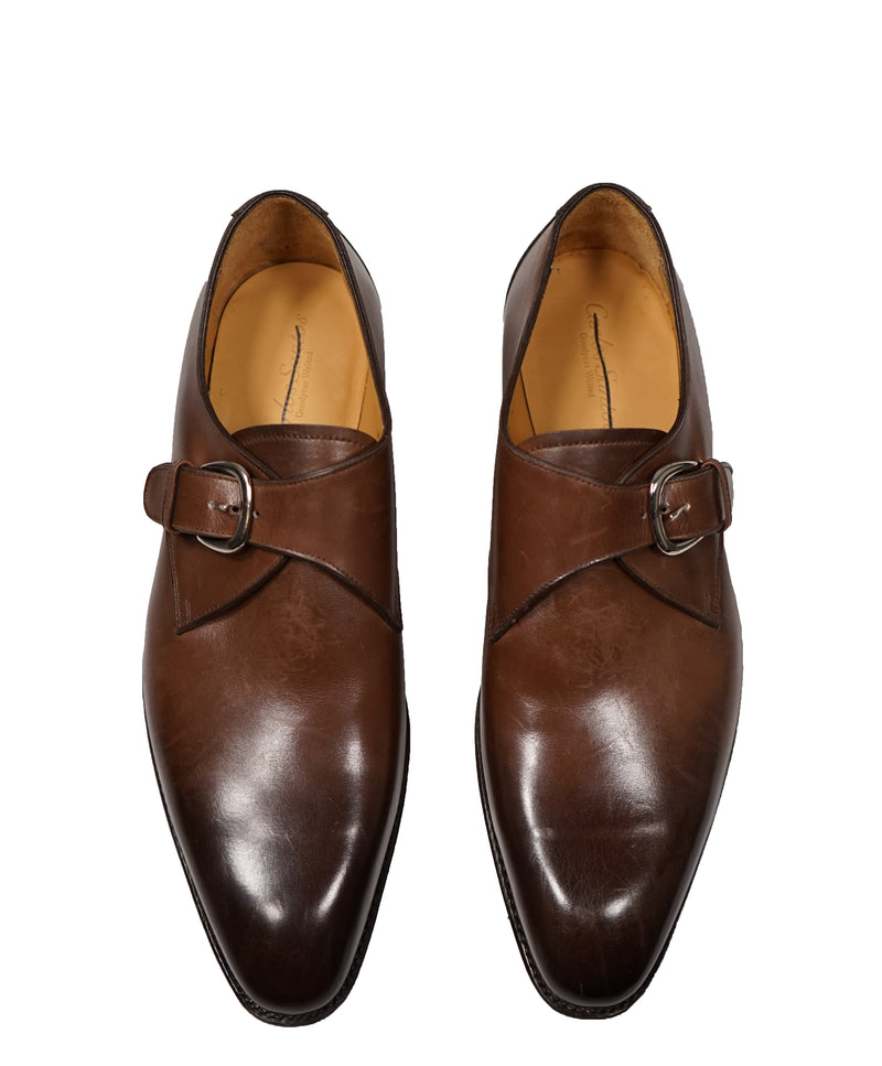 CARLOS SANTOS - Single Monk Strap “GOODYEAR WELTED” Loafer - 9