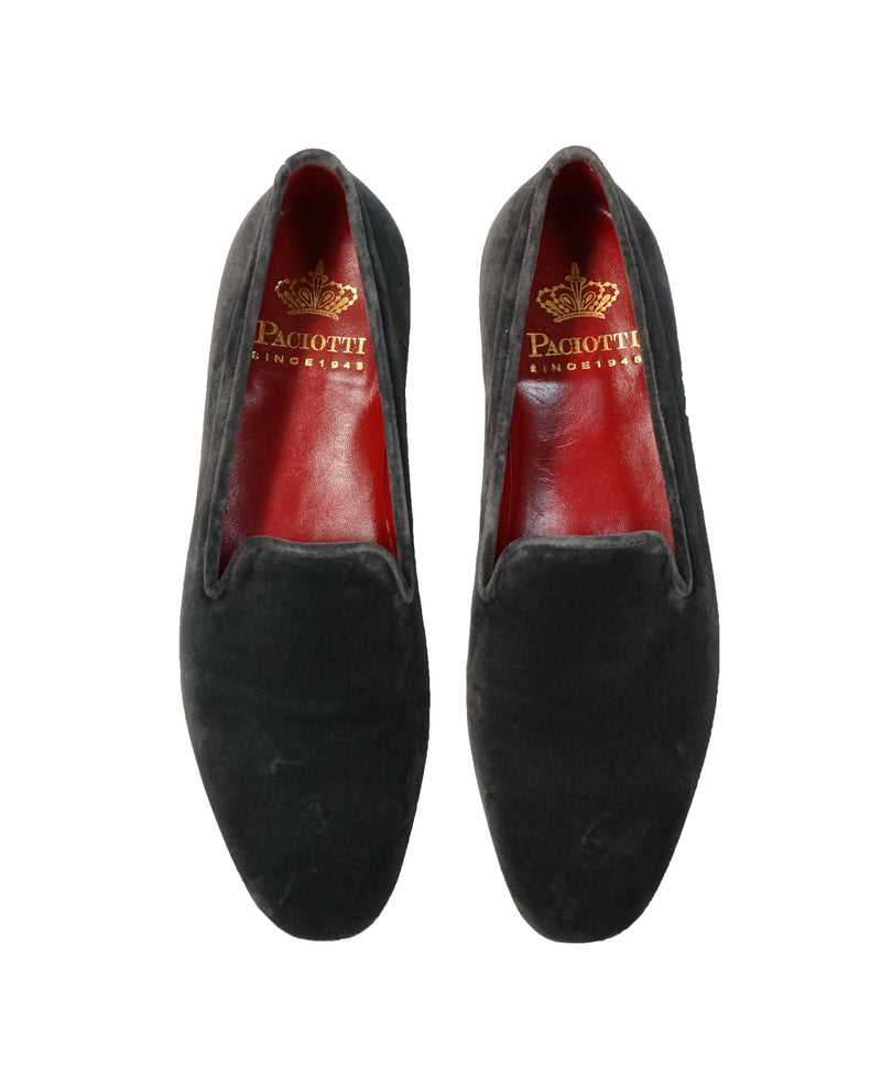 Red smoking slippers store