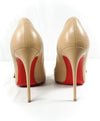 CHRISTIAN LOUBOUTIN - "Madame Menodo" Nude Pumps W Bow - 38