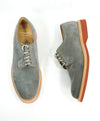 CHURCH'S - “ FULBECK" Gray Suede W Contrast Sole Suede Oxfords - 11.5