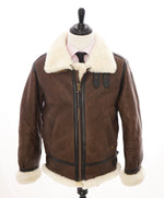 ALPHA INDUSTRIES - Classic Shearling Bomber Jacket Coat B-3 - Small