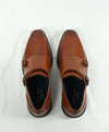 COLE HAAN - Air Grand OS Sleek Brown Monk Strap Loafers Padded Insole - 9
