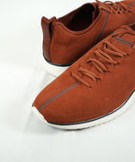 COLE HAAN - "Andy" Rust Suede Oxfords With Comfort Sole "GrandMotion” - 10