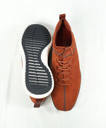 COLE HAAN - "Andy" Rust Suede Oxfords With Comfort Sole "GrandMotion” - 10