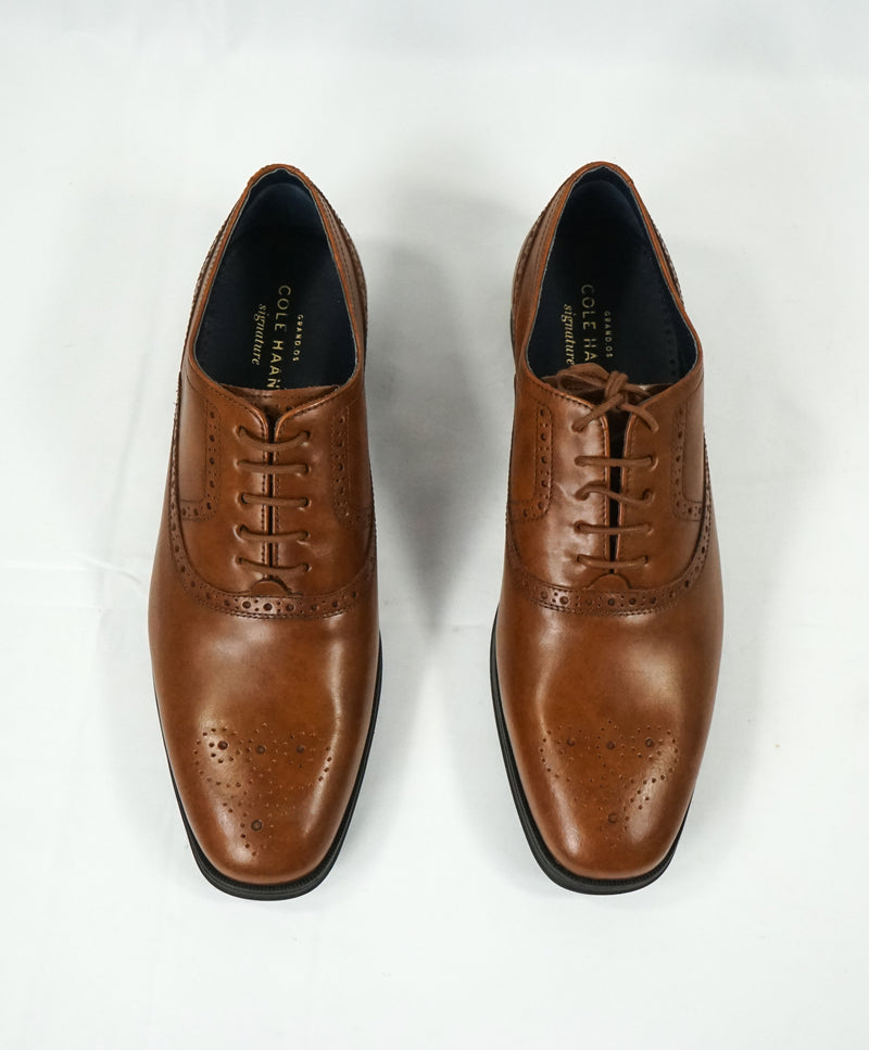 COLE HAAN - Grand OS Signature Brogue Oxfords - 9.5