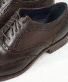 COLE HAAN - "Williams" Leather Wingtip Oxfords Padded Insole - 10