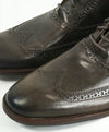COLE HAAN - "Williams" Gray Leather Wingtip Oxfords Padded Insole - 10.5