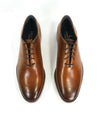 COLE HAAN - Air Grand OS "Jefferson Wholecut" Sleek Brown Padded Oxfords - 9