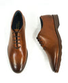 COLE HAAN - Air Grand OS "Jefferson Wholecut" Sleek Brown Padded Oxfords - 9