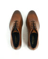 COLE HAAN - Air Grand OS "Jefferson Wholecut" Sleek Brown Padded Oxfords - 9