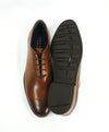 COLE HAAN - Air Grand OS "Jefferson Wholecut" Sleek Brown Padded Oxfords - 9