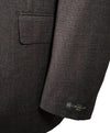 CORNELIANI - Brown & Pumpkin Textured Check Blazer 18,25 Microns Extra Fine Wool- 44R