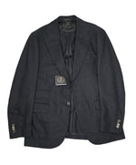 CORNELIANI - Cashmere Blend Gray Chalk Stripe 2-3 Roll Semi-linedSuit - 40R