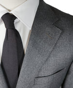 CORNELIANI - Gray Birdseye Textured Suit 18,25 Microns Super 110’s- 42R