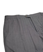 CORNELIANI - Light Blue Herringbone Textured Wool Pants - 40W