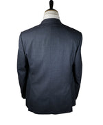 CORNELIANI - Medium Blue Birdseye Textured Suit 18,25 Microns Super 110’s- 44R