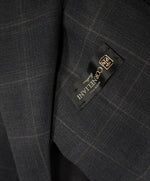 CORNELIANI - Super 16,25 Microns Bold Plaid Gray Suit “Extrafine Wool” - 38R