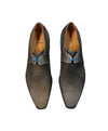 CORTHAY - "Arca” Suede Oxfords Gray - 8