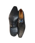 CORTHAY - "Arca” Suede Oxfords Gray - 8