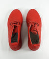 DEL TORO - Made in Italy Red Quilted Leather High Top Chukka Sneakers - 7