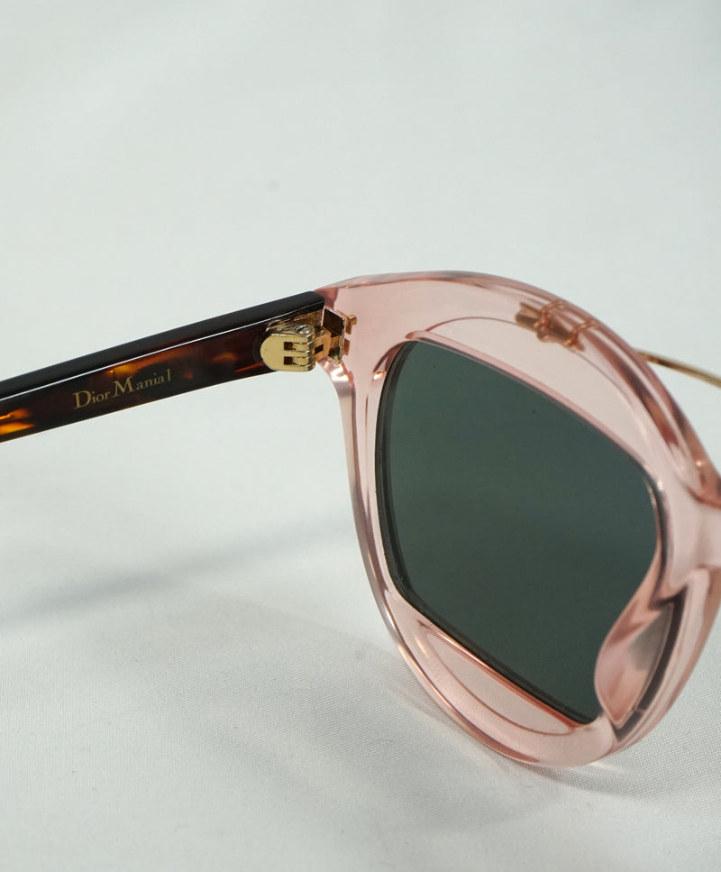 CHRISTIAN DIOR - "Dior Mania" N710J Rose Pink Tortoise Shell Sunglasses - 50-24 150