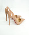 CHRISTIAN LOUBOUTIN - "So Kate 120" Nude Patent Leather Pumps - R-39.5 L-40