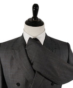 DOLCE & GABBANA - “SICILIA” Prince of Wales Blue Check Double-Breasted Suit - 40R