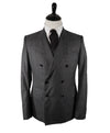 DOLCE & GABBANA - “SICILIA” Prince of Wales Blue Check Double-Breasted Suit - 40R