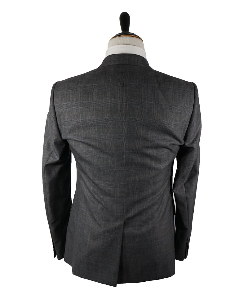 DOLCE & GABBANA - “SICILIA” Prince of Wales Blue Check Double-Breasted Suit - 40R