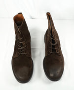 DOUCAL’S - Hight Top Weathered Distressed Suede Boots - 12