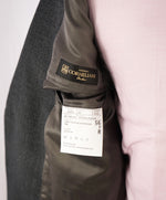 CORNELIANI - Gray "Salt n' Pepper" Super 110's Flannel 18,25 Microns Suit - 46R