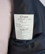 Z ZEGNA - MOHAIR Blend Blue Drop 8 Slim Wool Suit - 42R