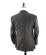 CANALI - Gray Charcoal *CLOSET STAPLE* Notch Lapel Iconic Suit -  40R